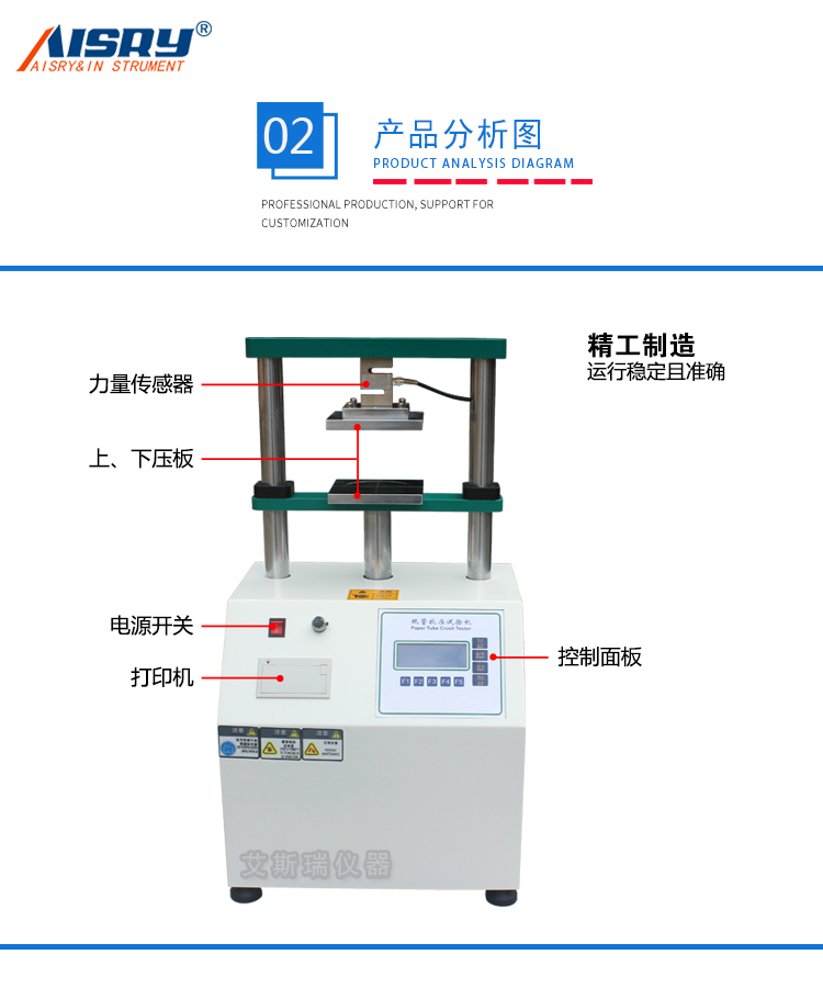 紙管抗壓強(qiáng)度試驗(yàn)機(jī)