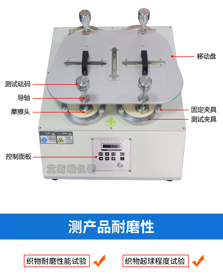 4工位馬丁代爾耐磨機(jī)